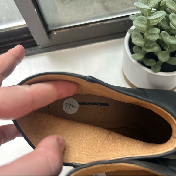 Madewell Black Ankle Boots with Chunky Heel - Picture 6 of 9